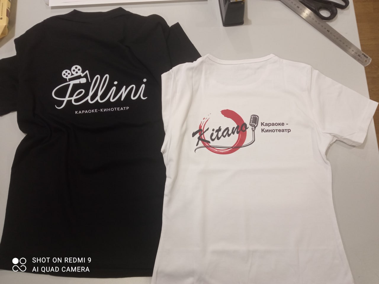 Футболки для караоке-кинотеатра Fellini Футболки для караоке-кинотеатра Fellini