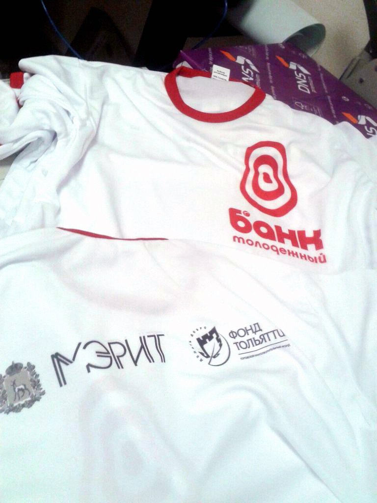 Футболки для организации Молодежный Банк