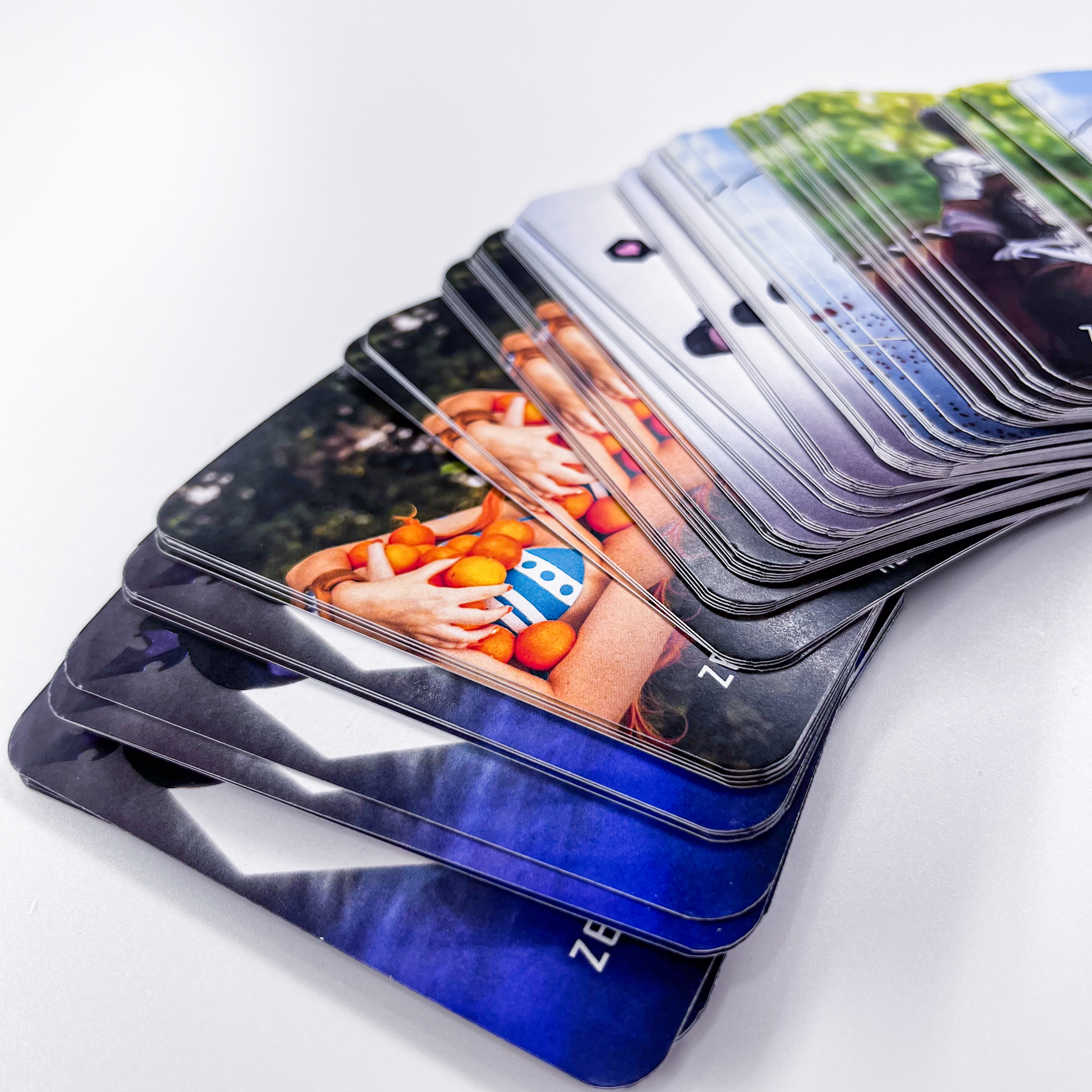 Сборный тираж карточек для косплееров