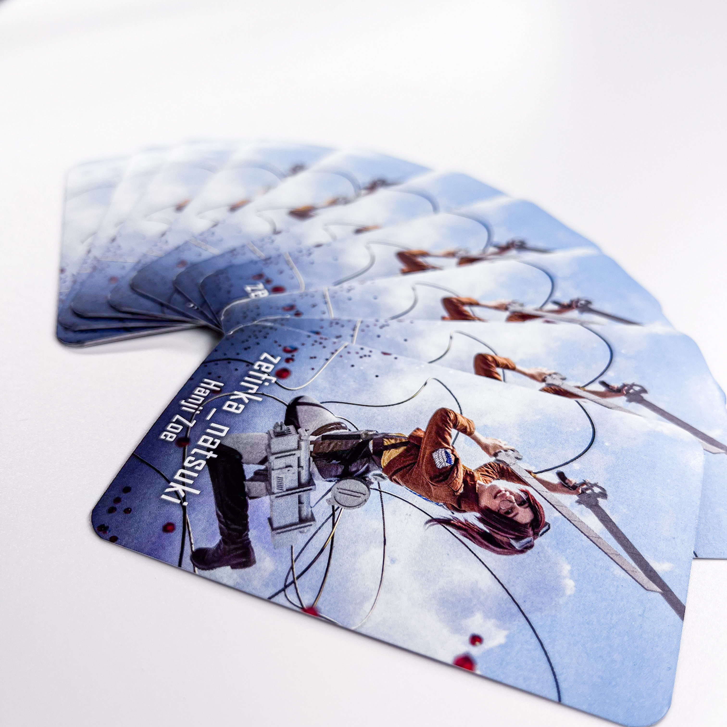 Сборный тираж карточек для косплееров