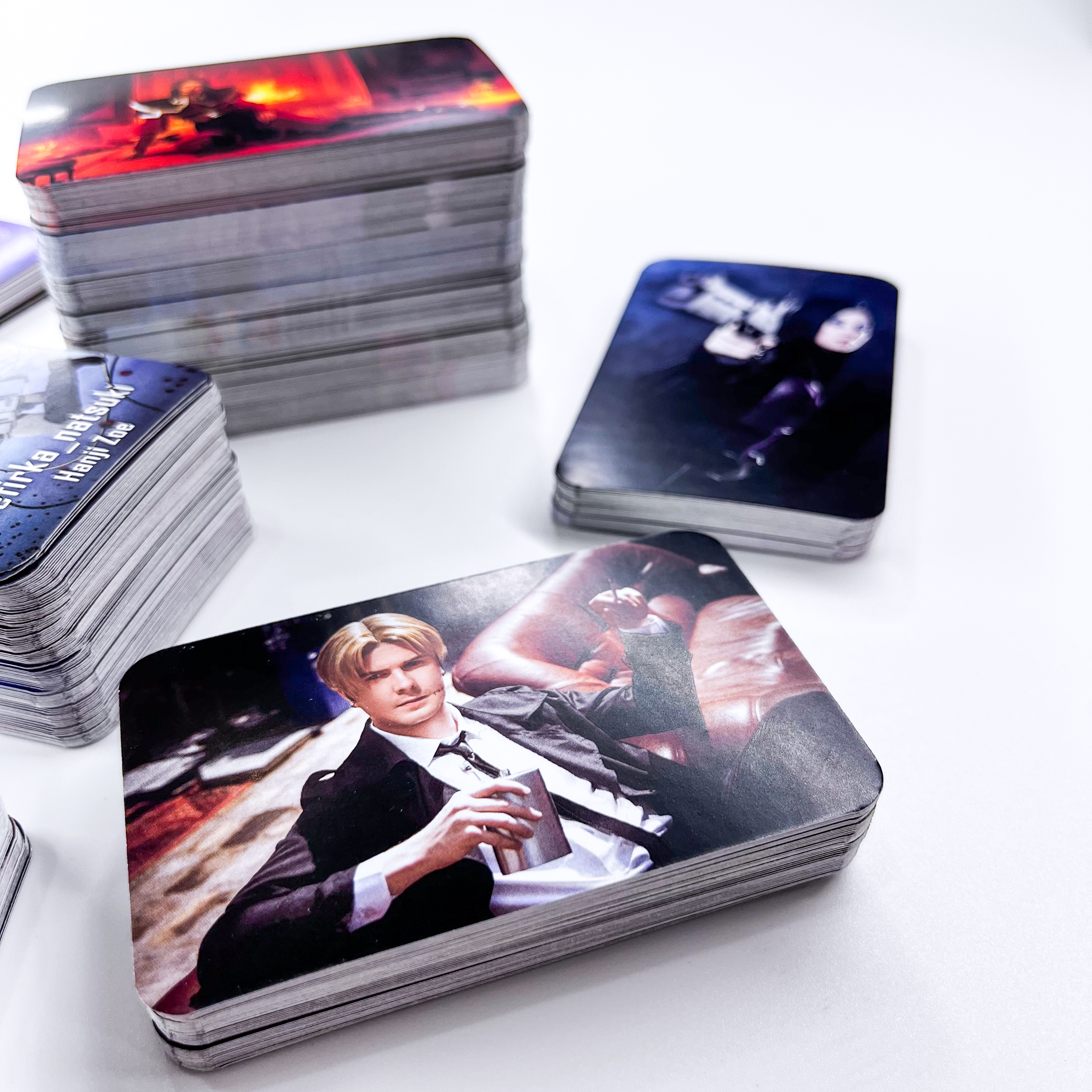 Сборный тираж карточек для косплееров