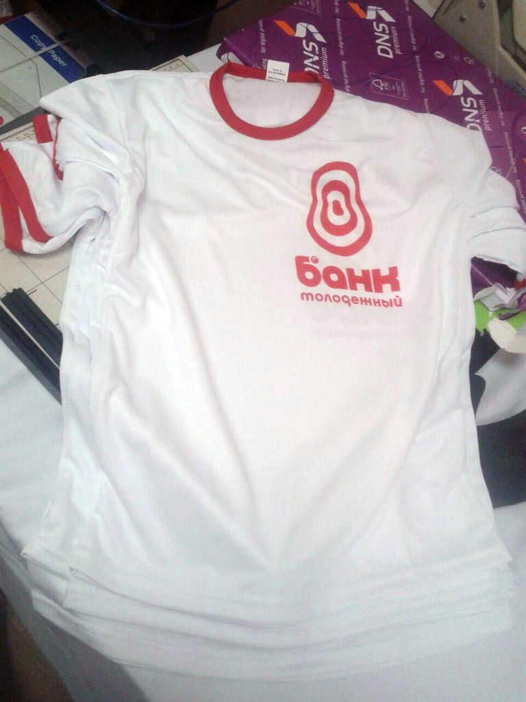 Футболки для организации Молодежный Банк