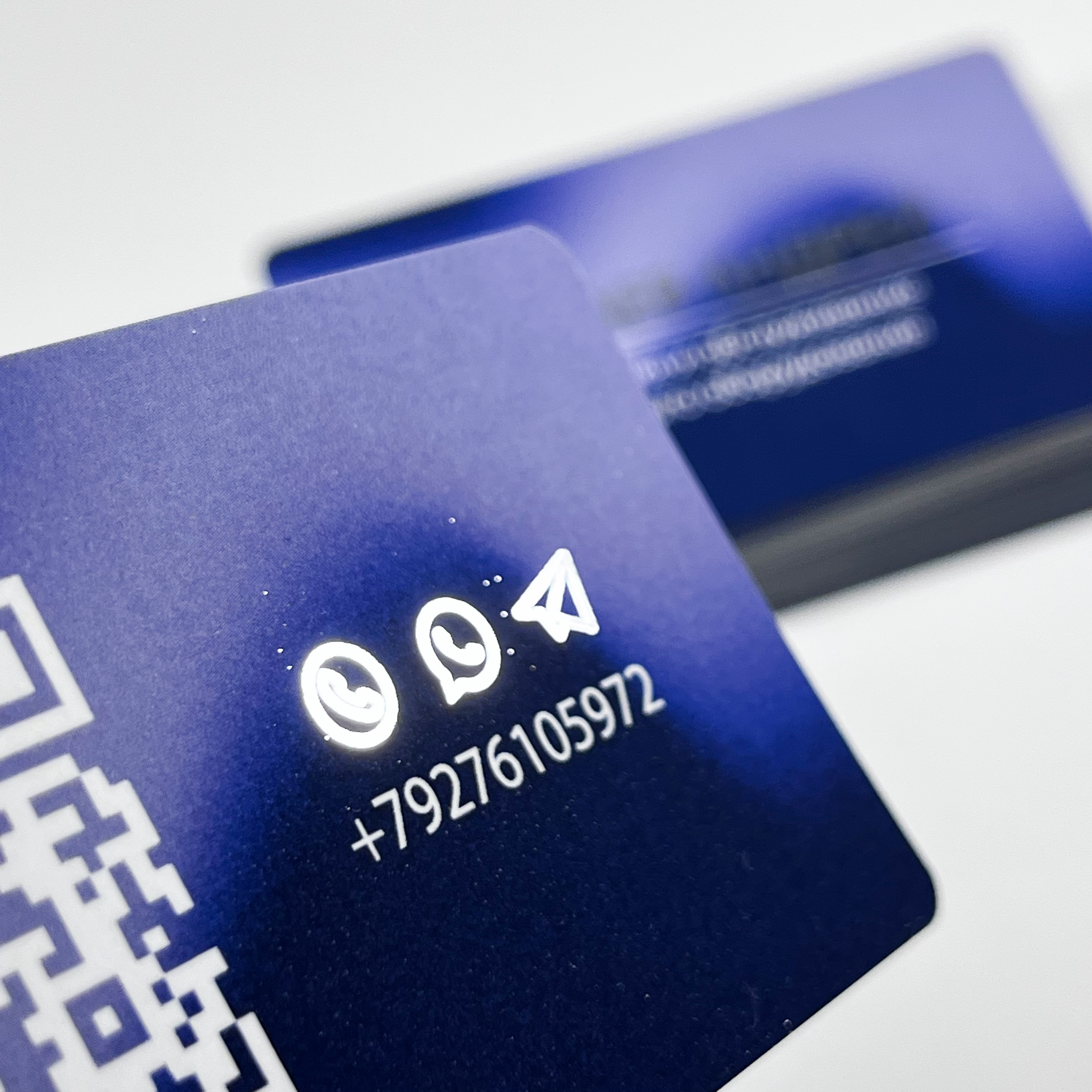 Визитки с фольгированием и закладки для Дунаева Андрея