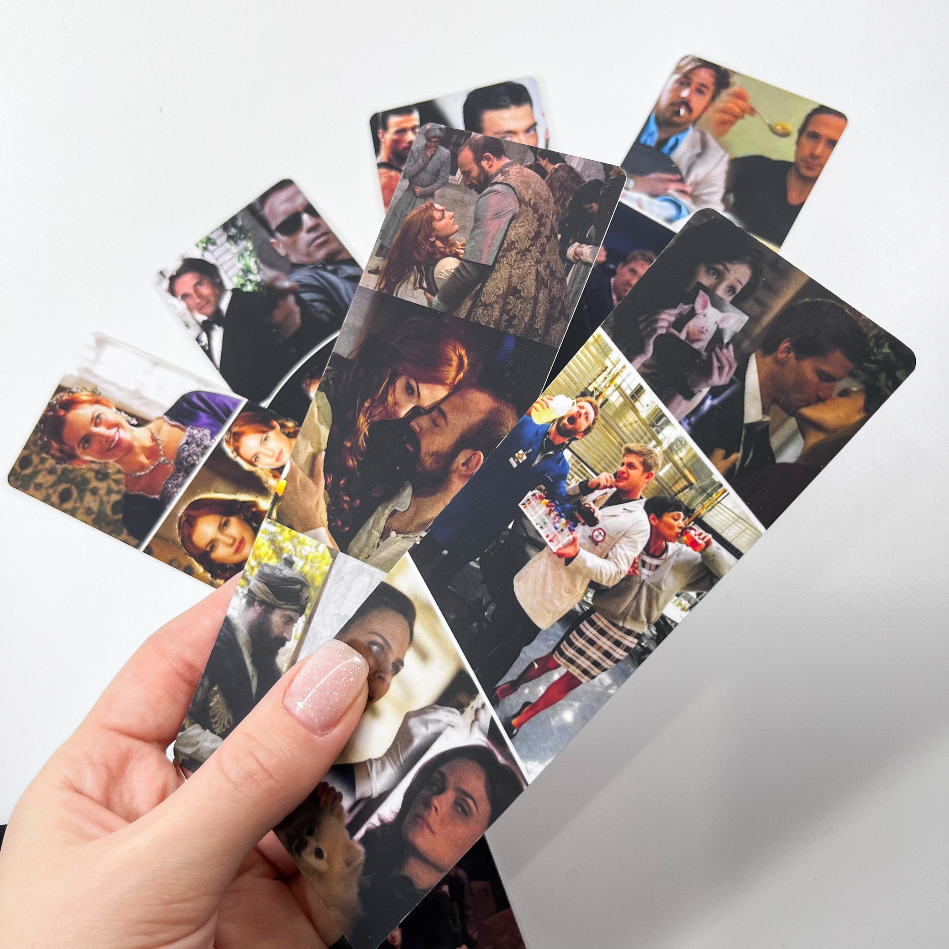 Визитки с фольгированием и закладки для Дунаева Андрея