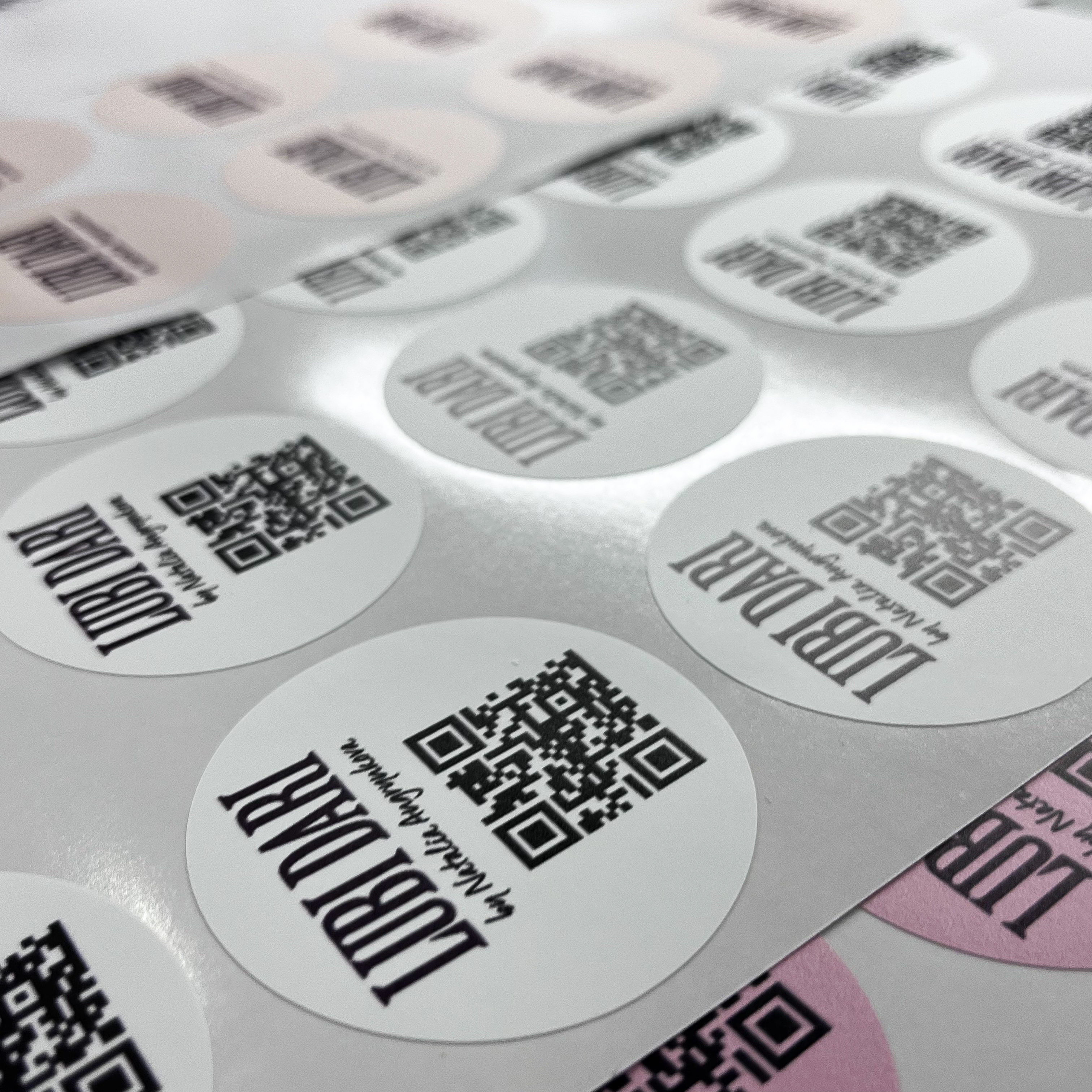 Стикеры для студии цветов Lubi Dari