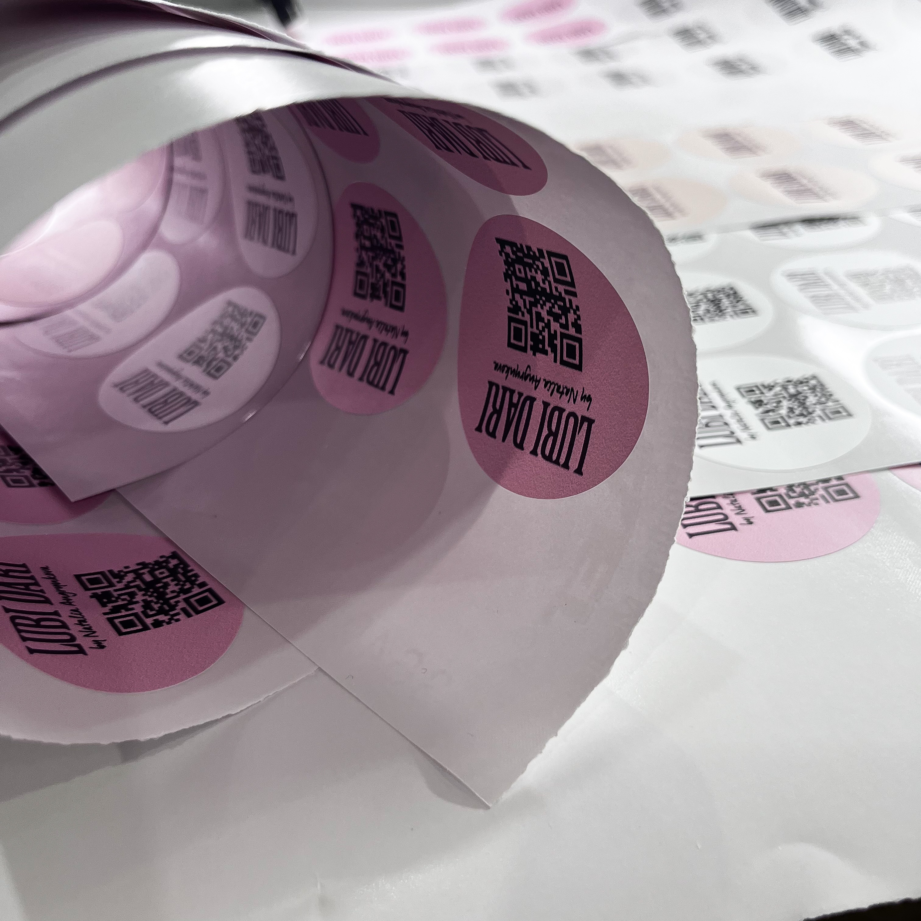 Стикеры для студии цветов Lubi Dari