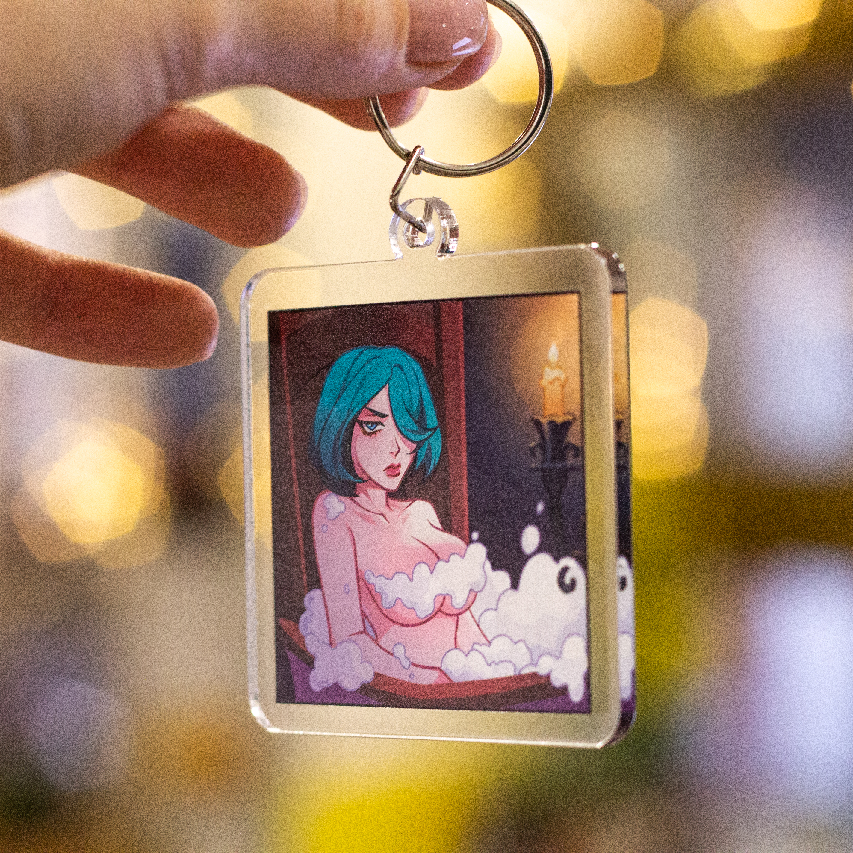 Акриловые брелоки для художника Таку Уори