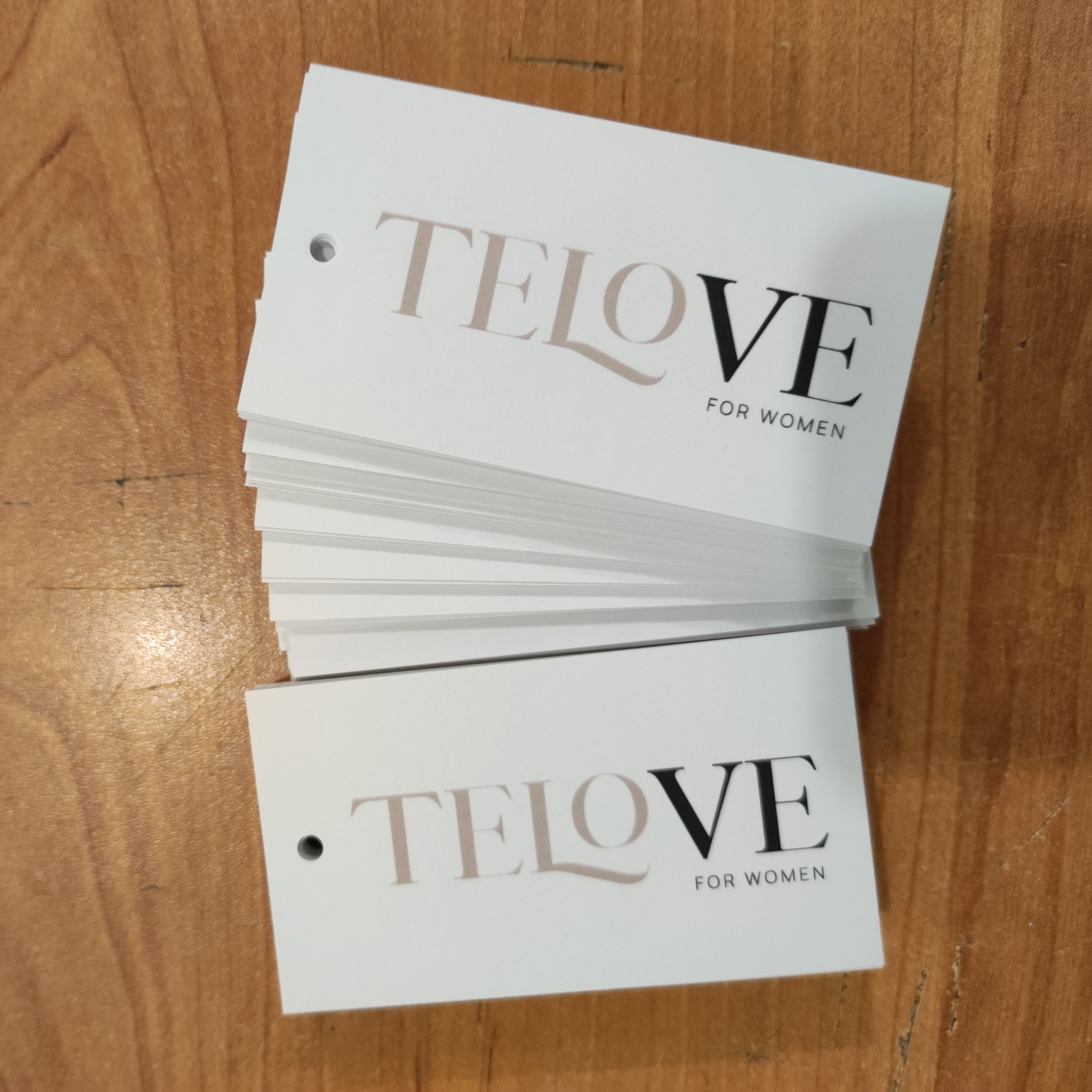 Бирки для бренда TELOve Бирки для бренда TELOve