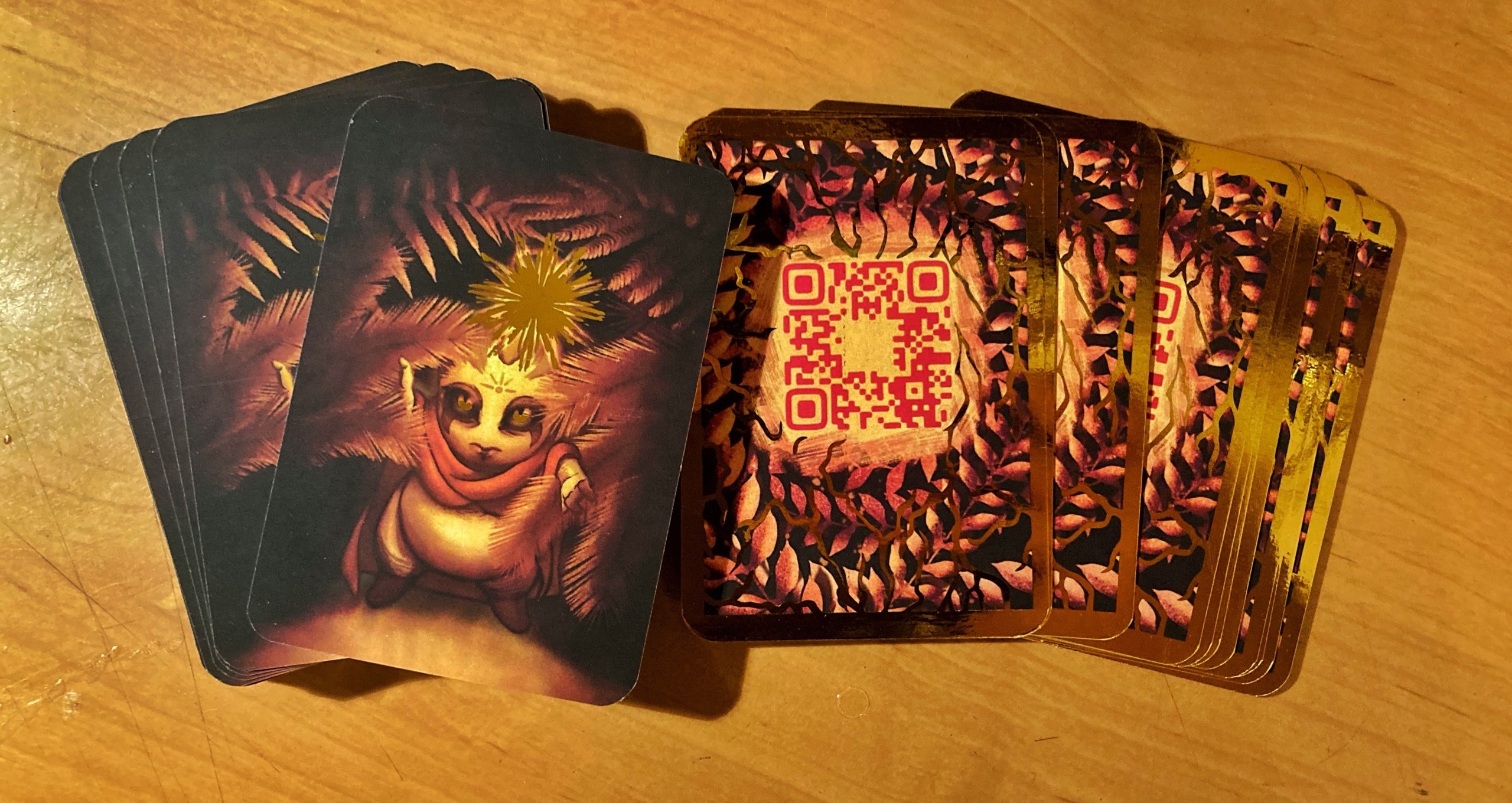 Карточки с фольгированием для Алины Новиковой