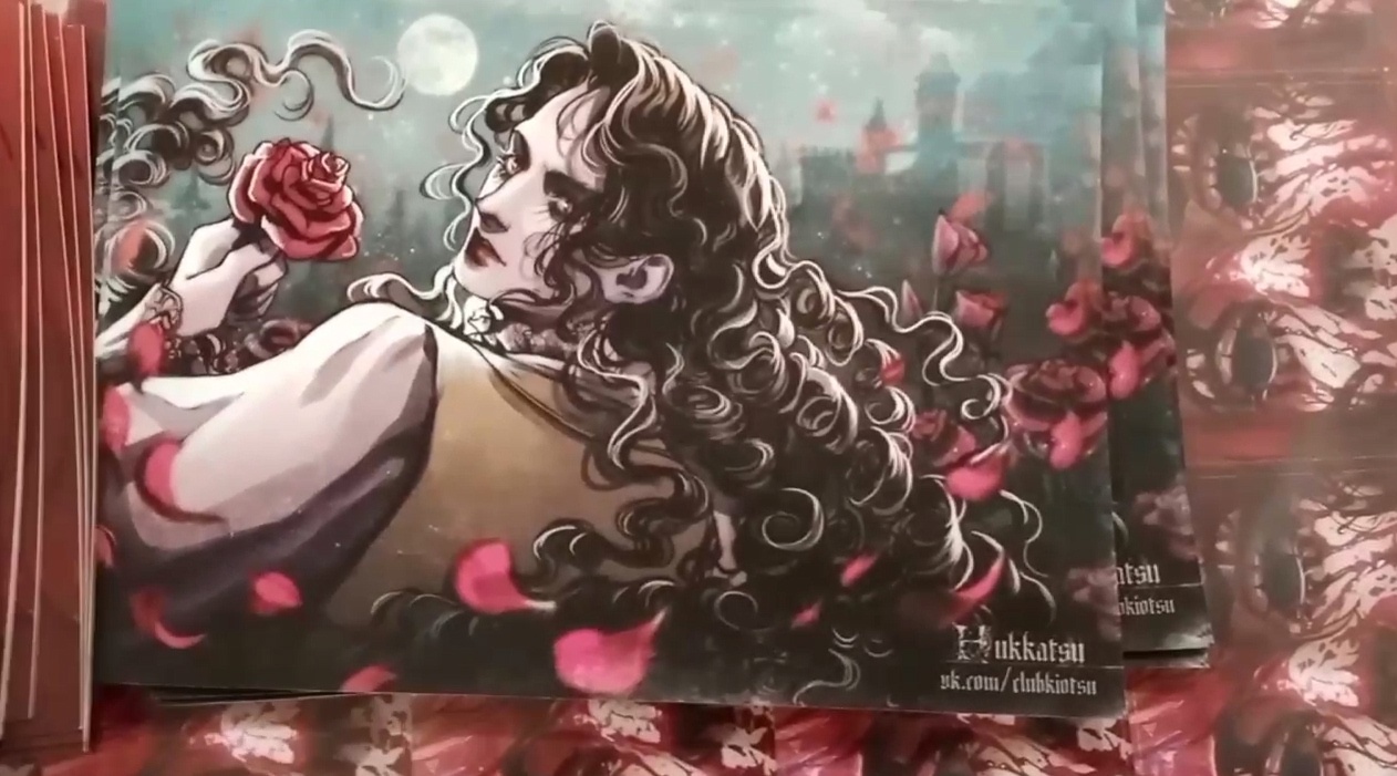 Открытки и наклейки