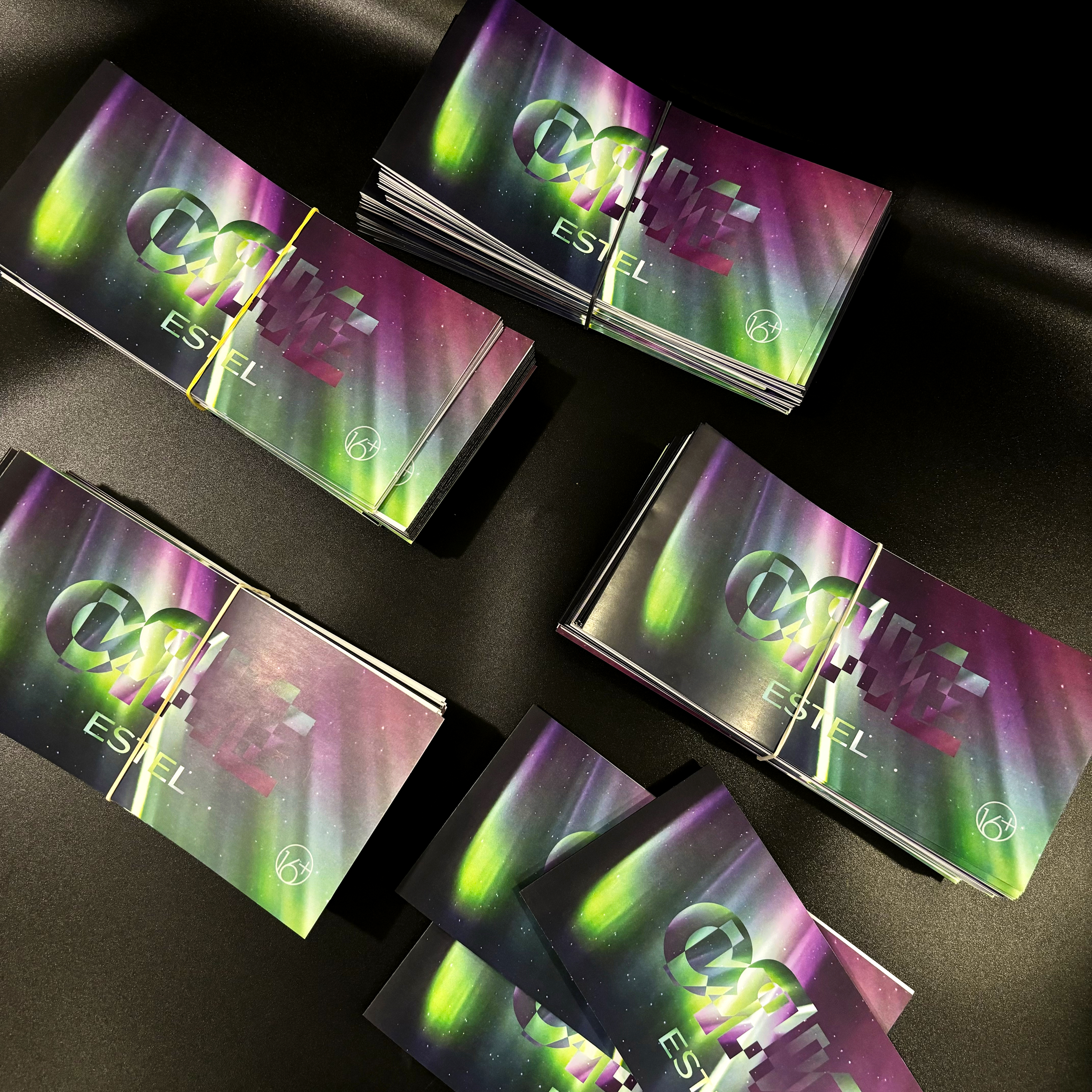 Афиша, флаеры, билеты для академии ESTEL