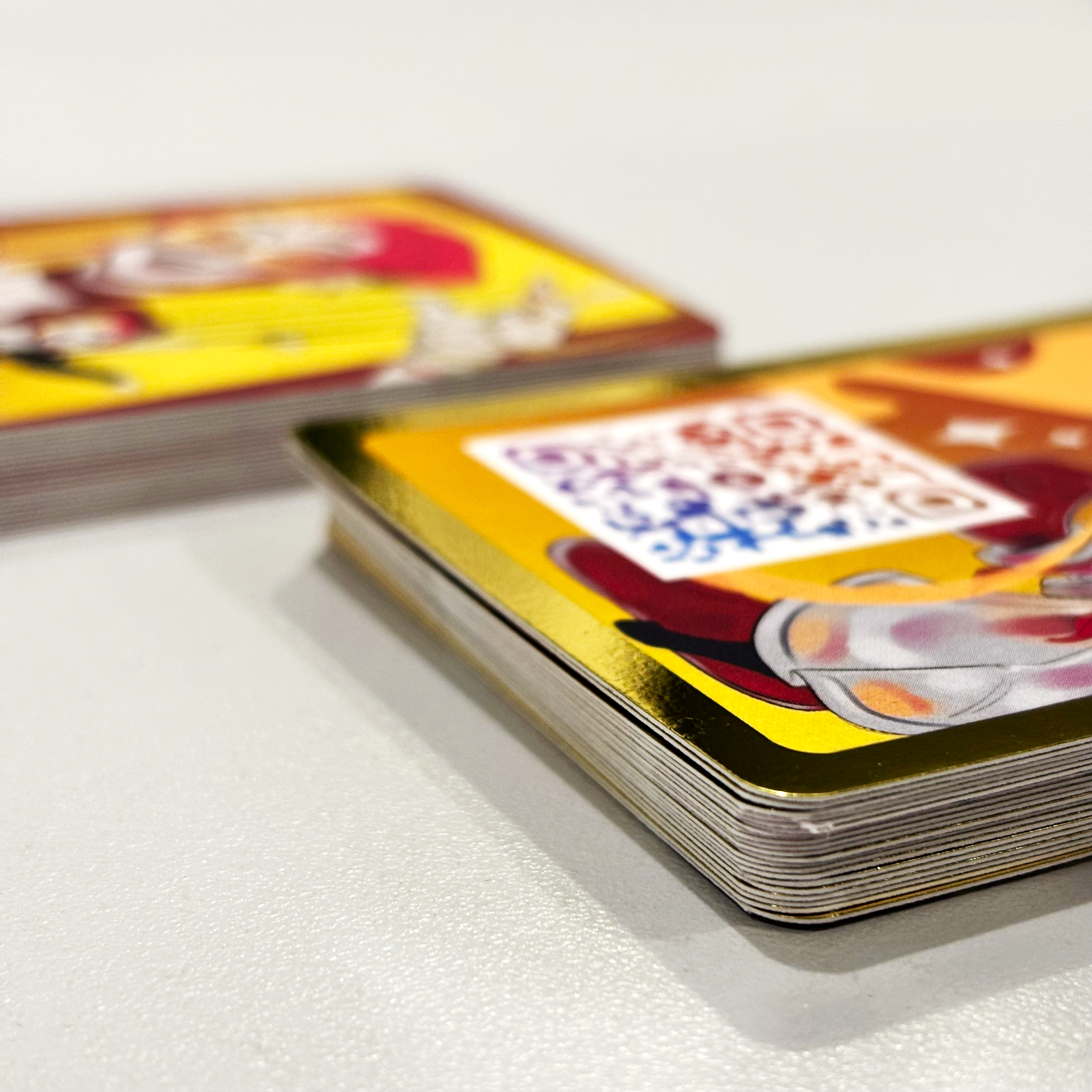 Карточки с фольгированием для художницы Glasmästare