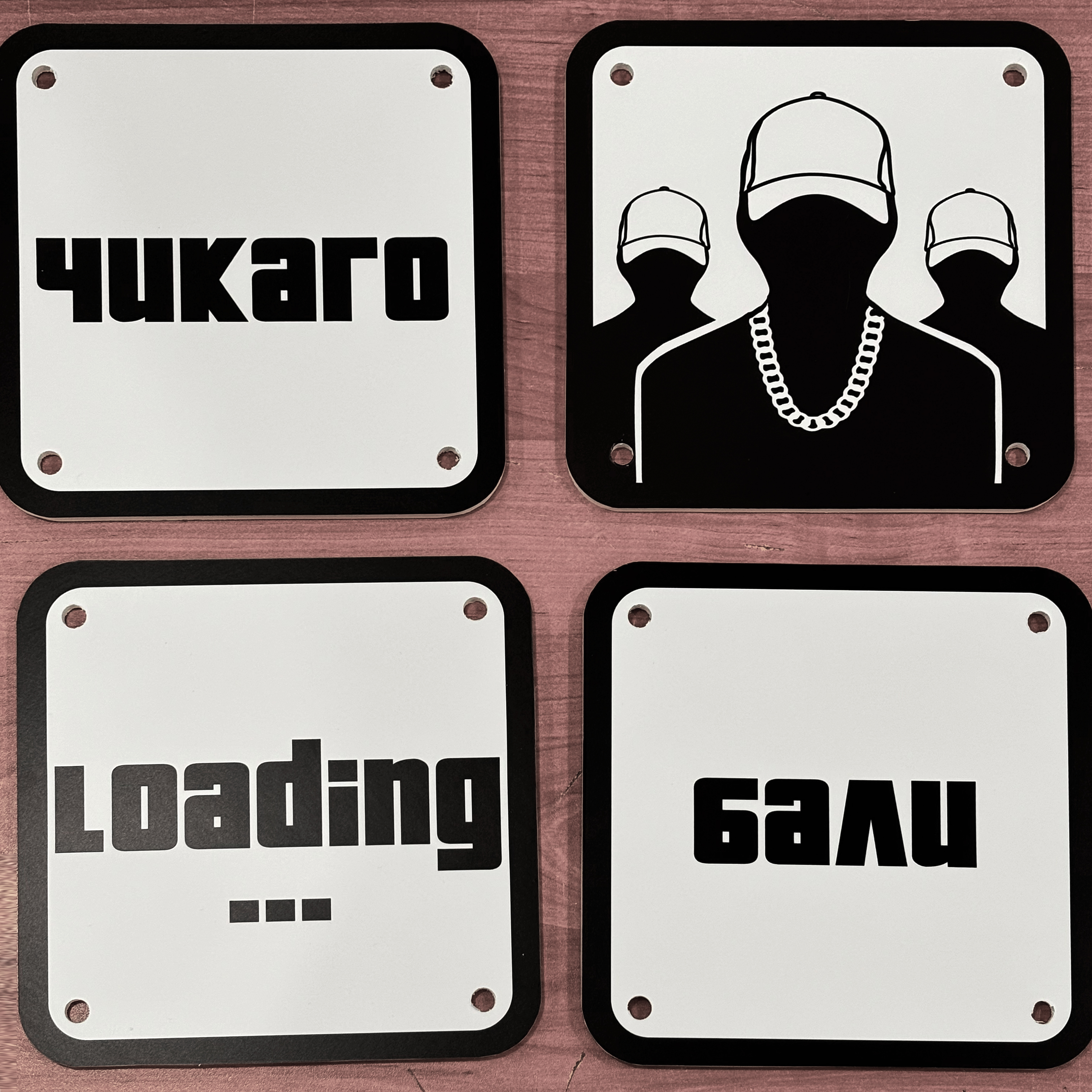 Таблички с отверстиями для LoftSantoS