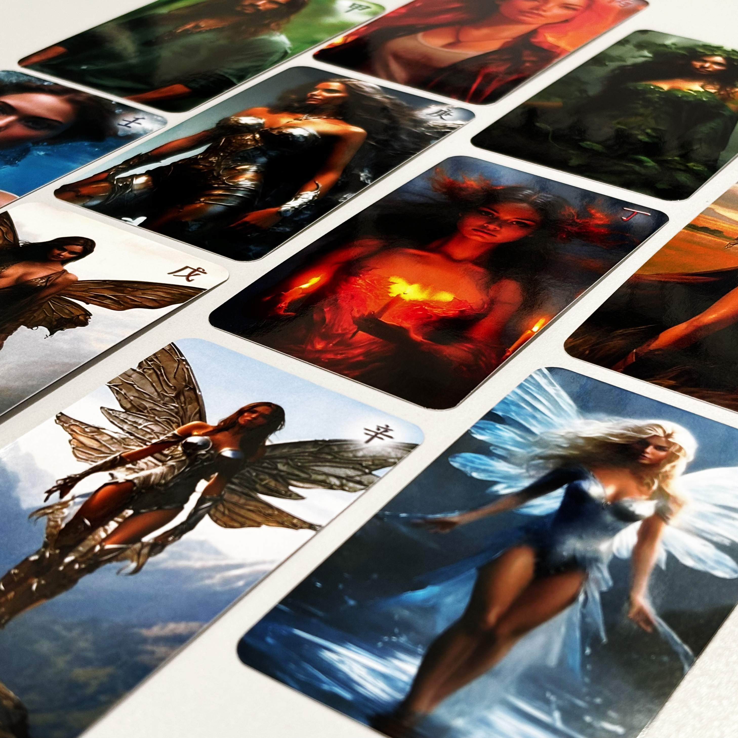 Карты с иероглифами