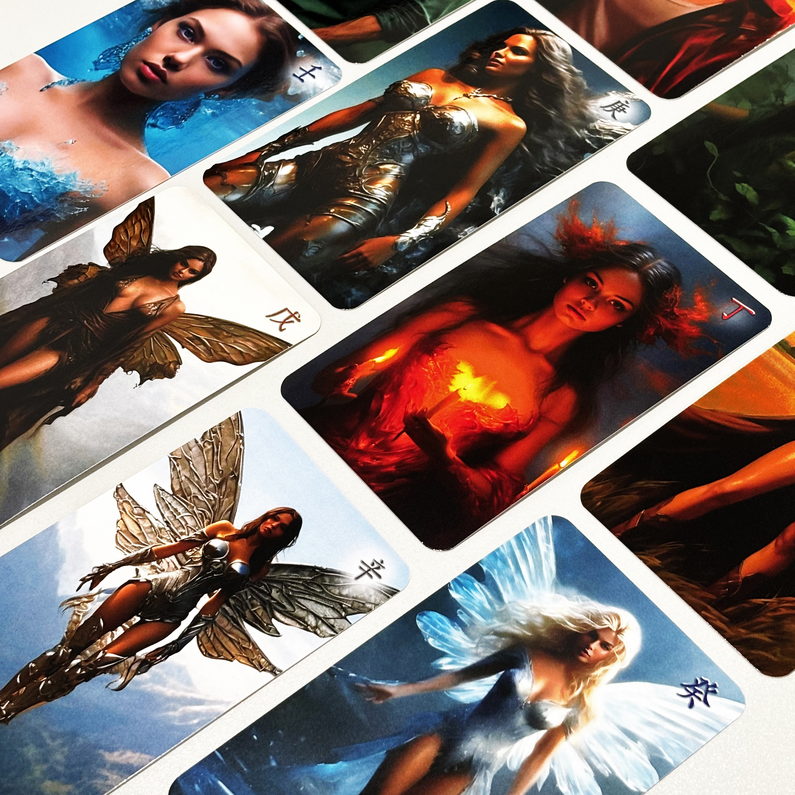 Карты с иероглифами