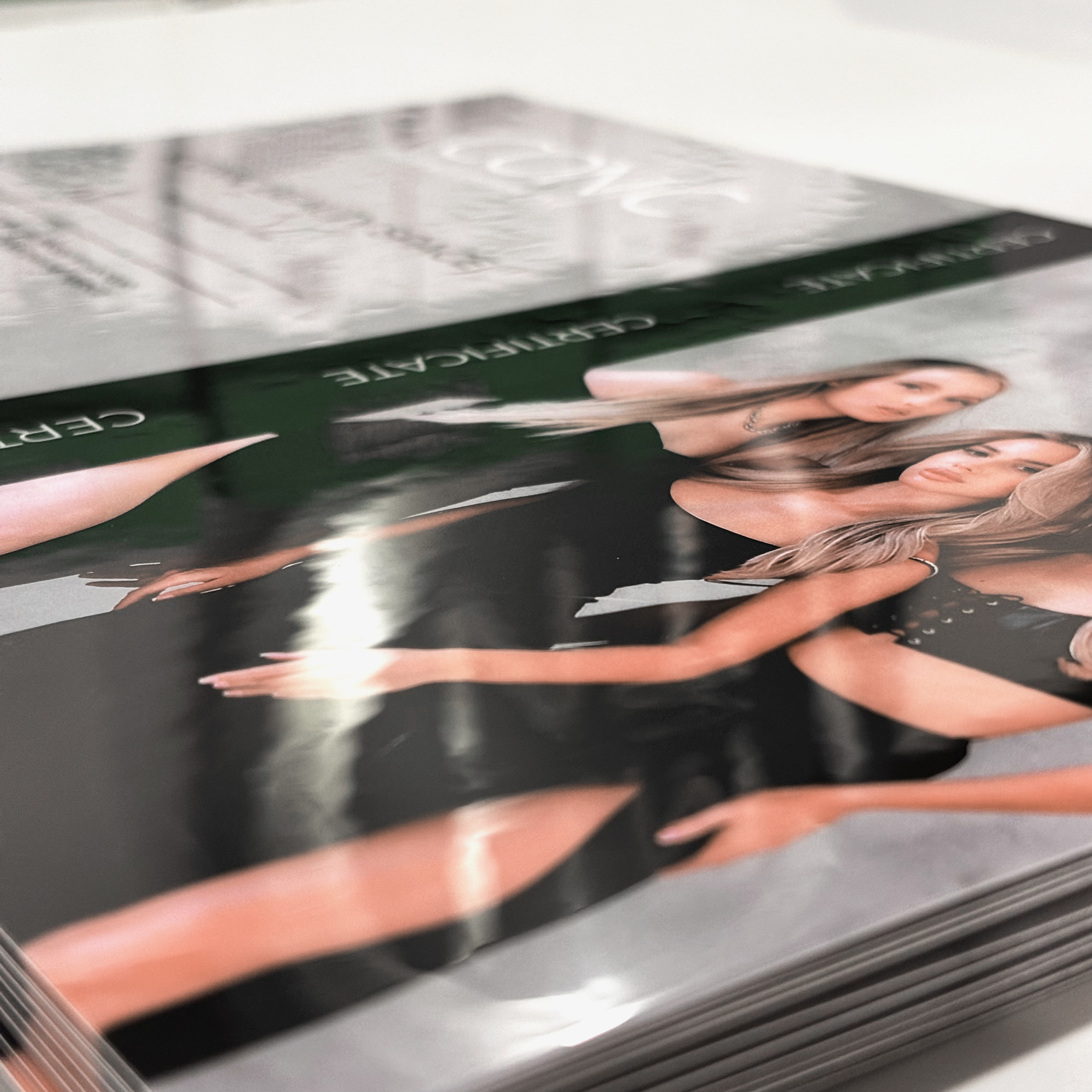 Сертификаты для курса колористики