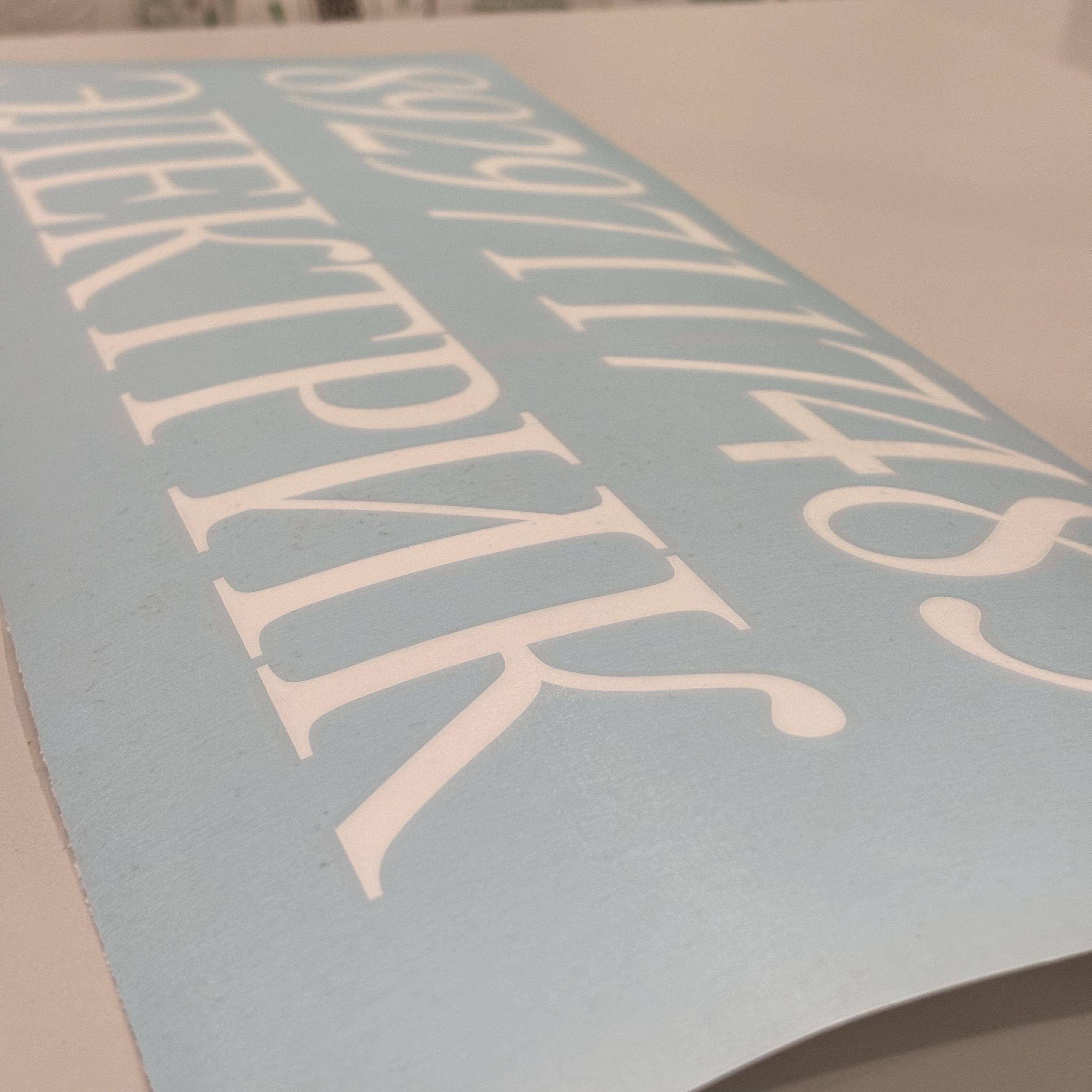 Наклейка - аппликация для авто