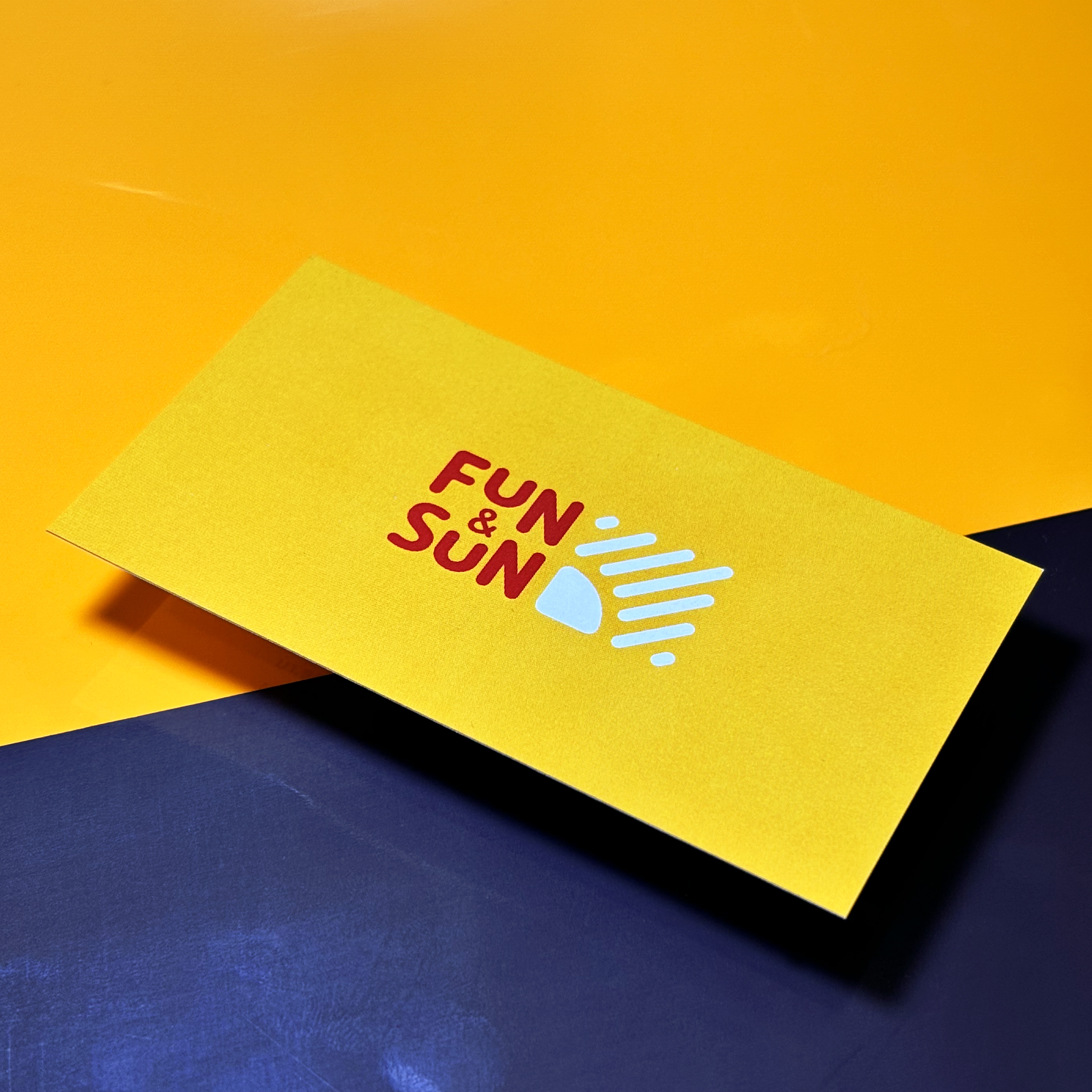 Визитки для турагенства FUN&SUN Визитки для турагенства FUN&SUN