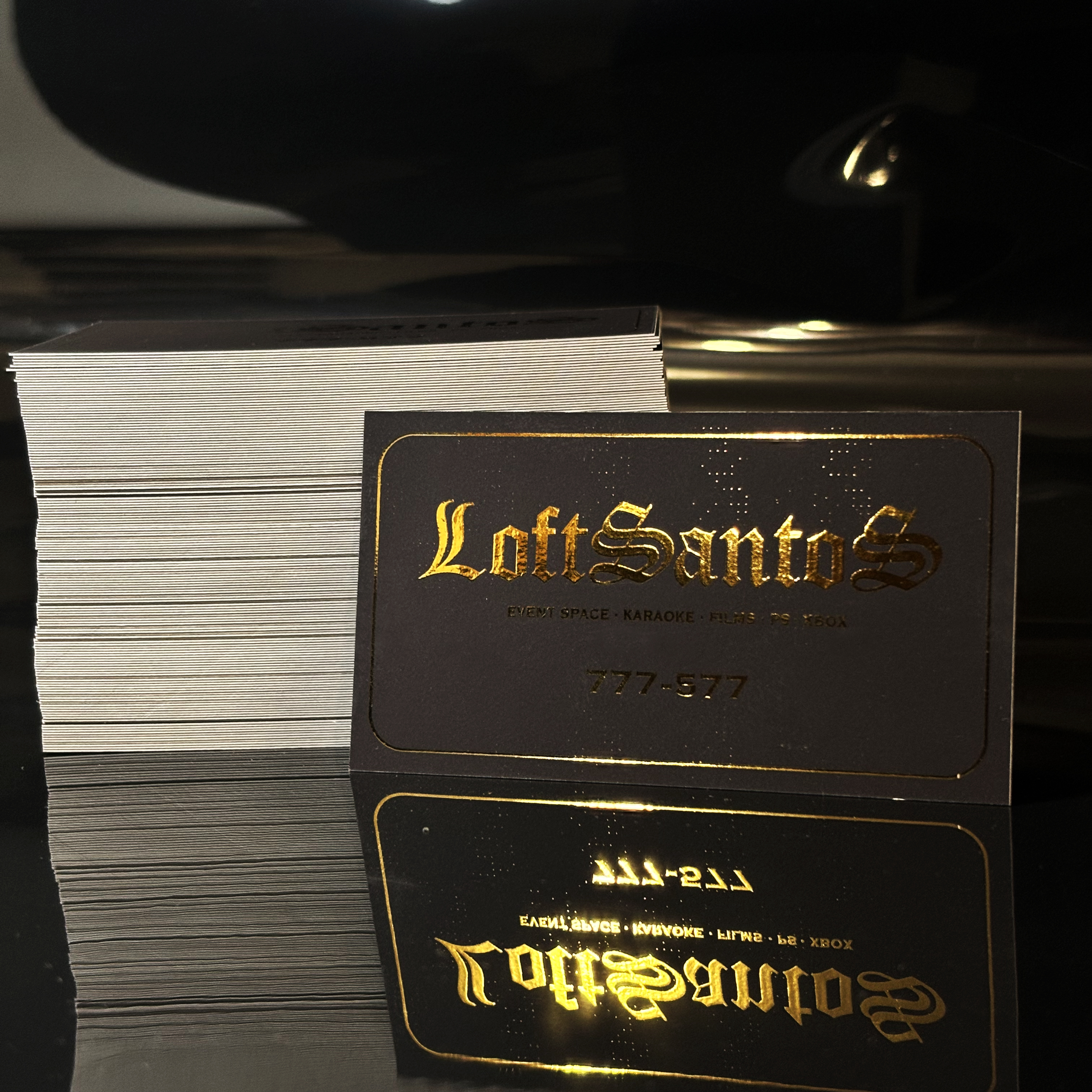 Режимник и визитки для LoftSantoS