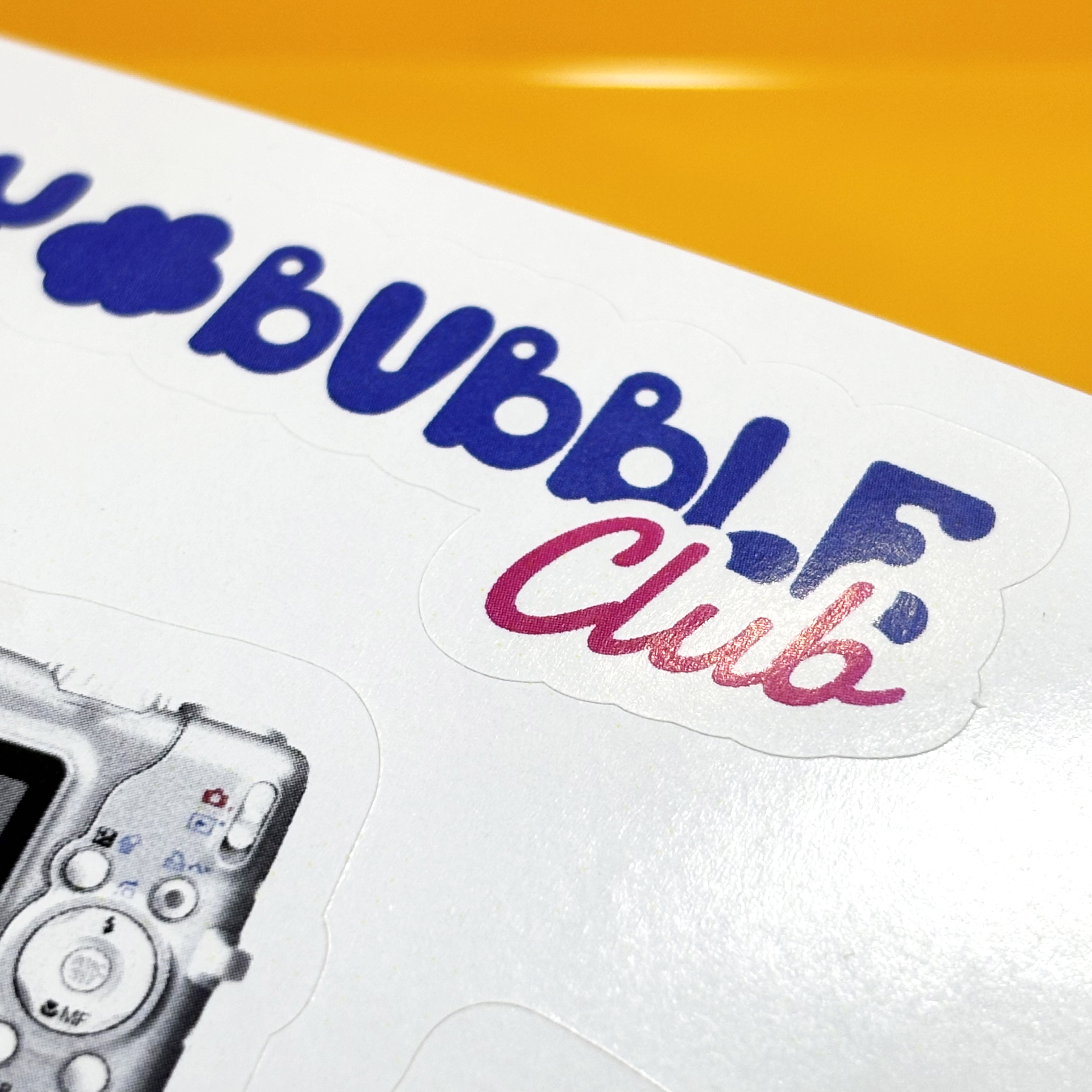 Наклейки, открытки и сертификаты для Be my bubble