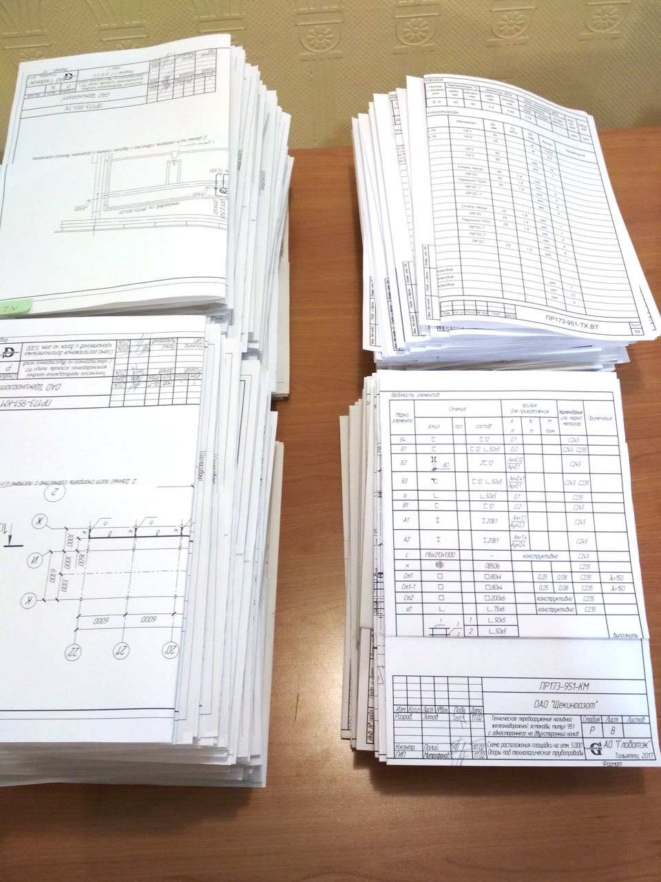 Проектная документация для проектной компании Глоботэк