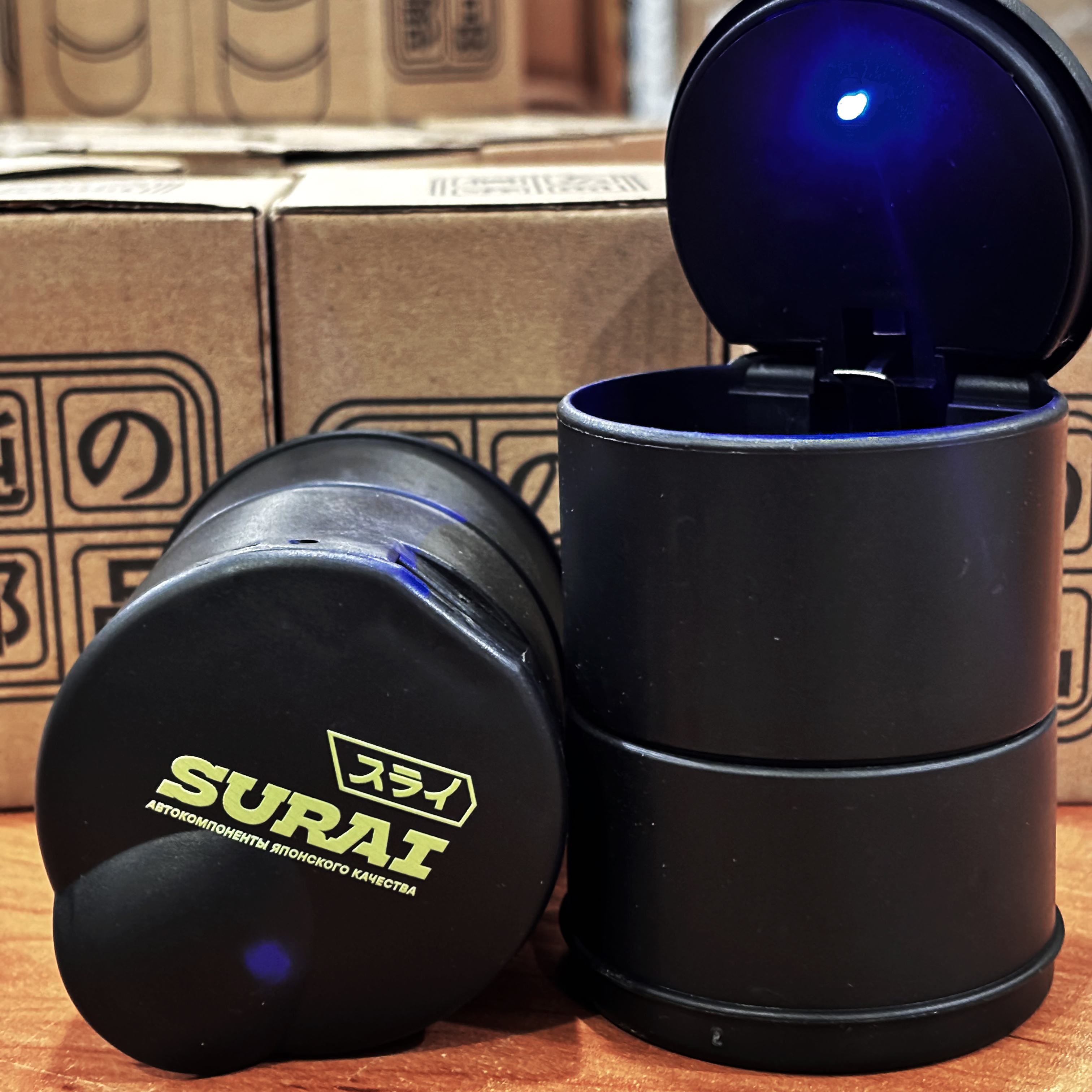 Ультрафиолетовая печать на пепельницах и визитках