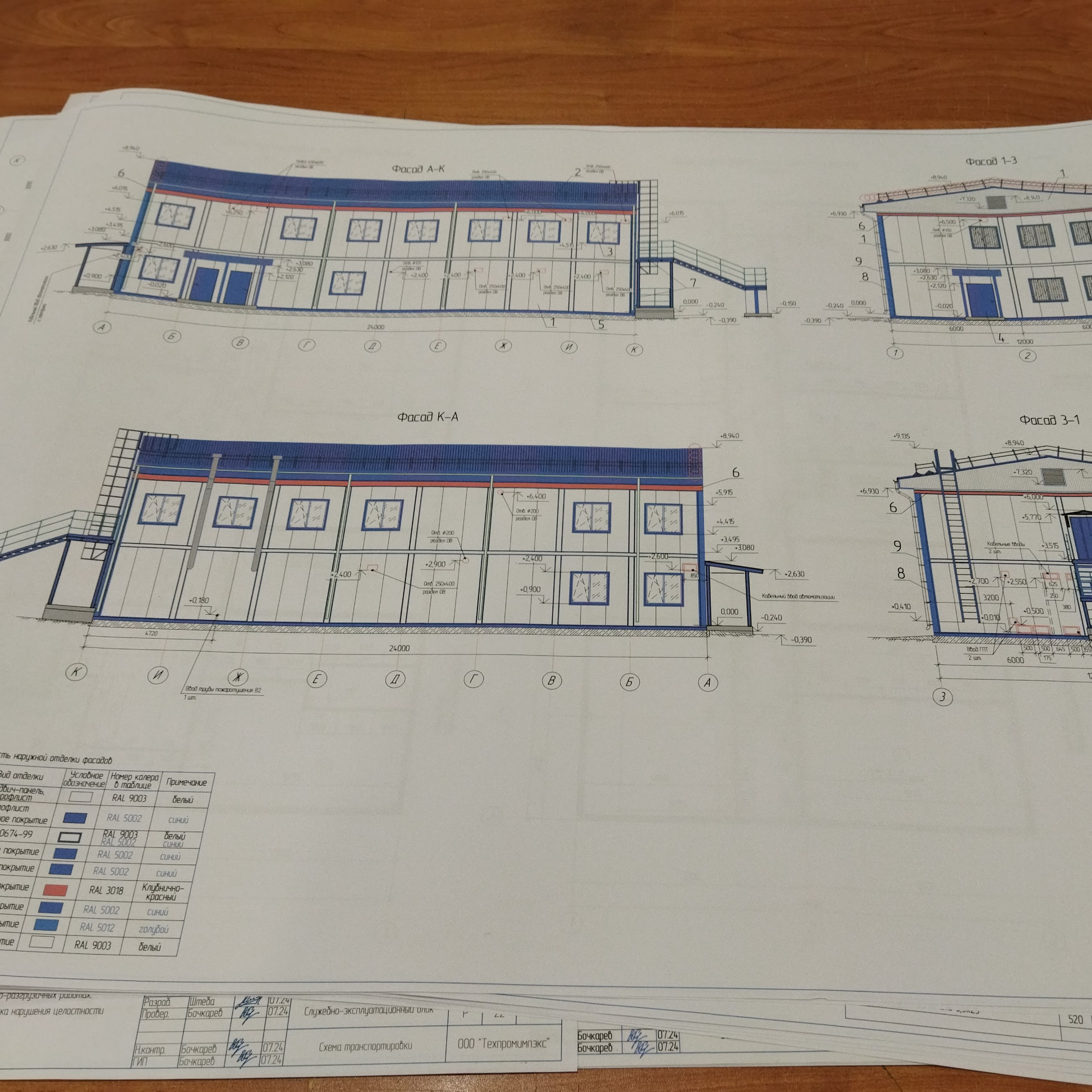 Проектная документация для компании Вектор