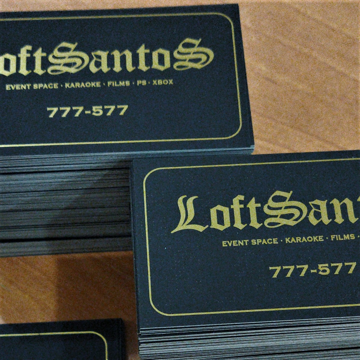 Кружки, визитки, листовки, таблички для LoftSantos