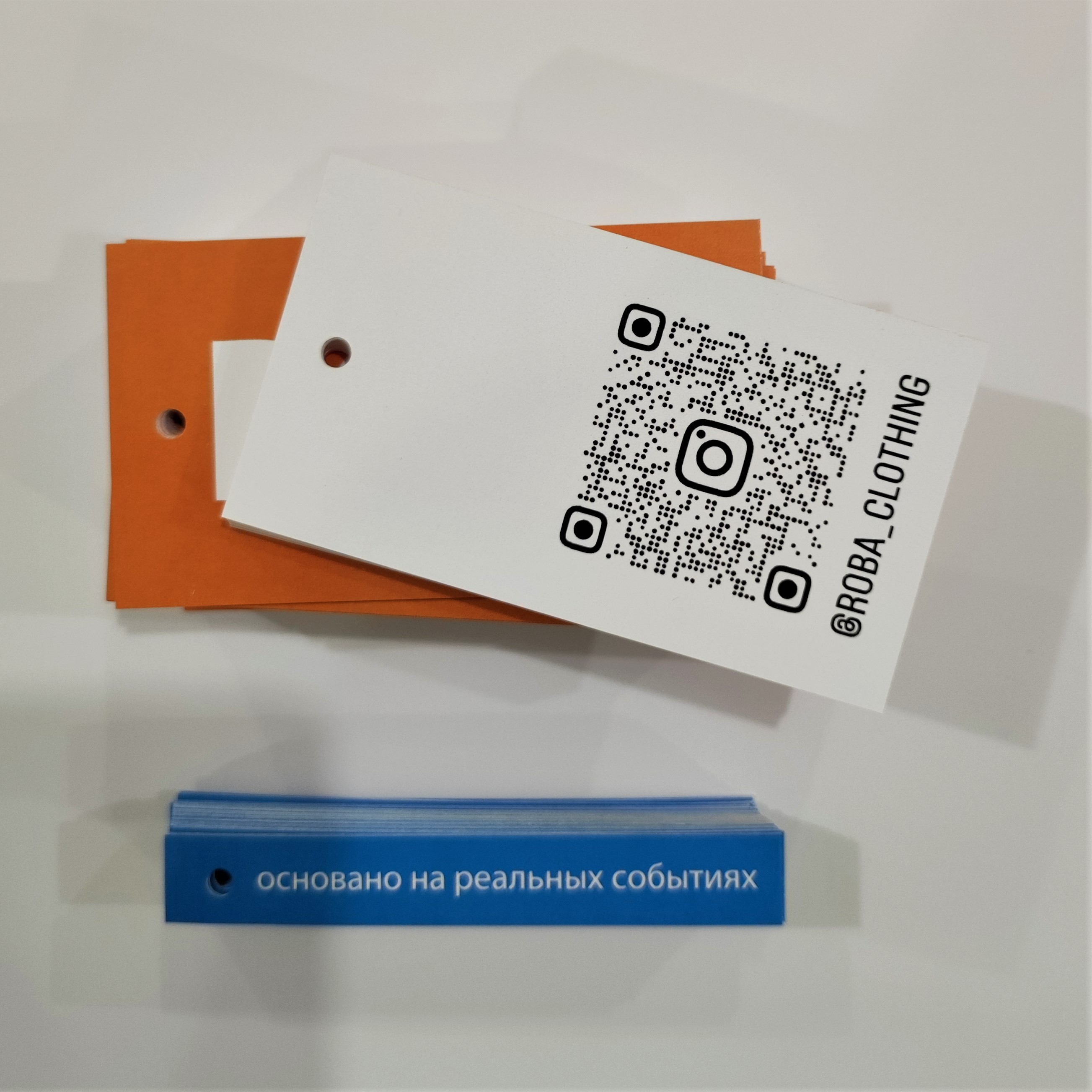 Бирки для магазина одежды Roba