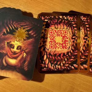 Карточки с фольгированием для Алины Новиковой