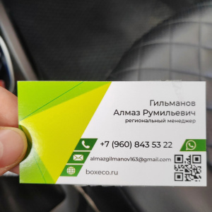 Визитки для Алмаза Гильманова