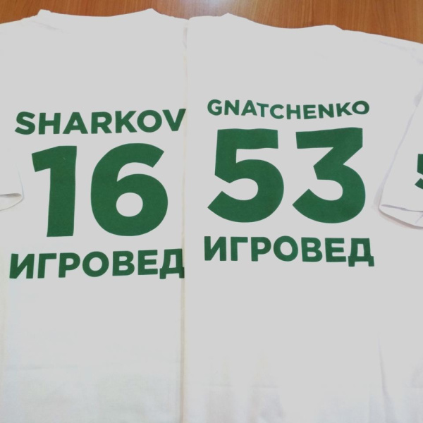 Футболки для сети тайм кафе Спелое место